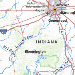 Allen County, Indiana Topograhic Maps by Topo Zone