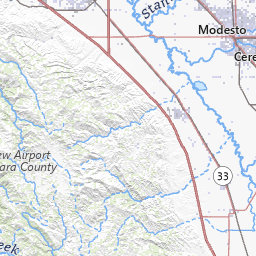 Location map of Santa Clara Valley and vicinity. Base map hillshade