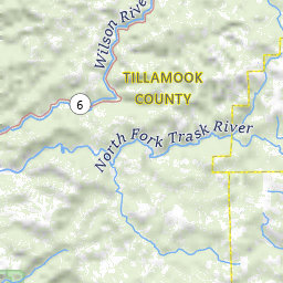 Map Of Trask River In Oregon Best Trails Near Trask River | AllTrails