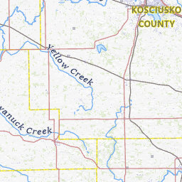 Marshall County Indiana Gis Map Map Of Lakes In Marshall County, Indiana Topo Zone