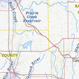 Delaware County, Indiana Topograhic Maps by Topo Zone