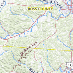 PAINT CREEK NEAR BOURNEVILLE @ JONES LEVEE RD. (21OHIO_WQX-601320