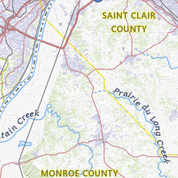 RICHLAND CREEK AT BELLEVILLE, IL (USGS-05595100) site data in the