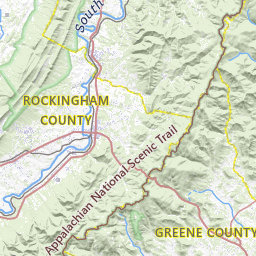Greene County Va Gis Greene County, Virginia Topograhic Maps By Topo Zone