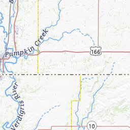 Map Of Cities In Nowata County Oklahoma Topo Zone