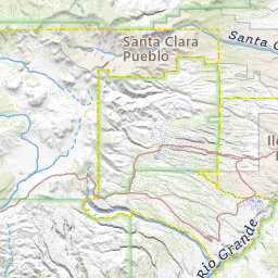 Los Alamos County Map Los Alamos County, New Mexico Topograhic Maps By Topo Zone