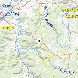 Grundy county tennessee map
