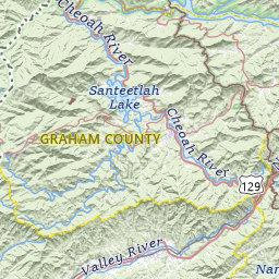 Swain County Nc Gis Mapping Map Of Cities In Swain County, North Carolina Topo Zone