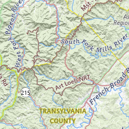 Mills River Map, Mills River, NC