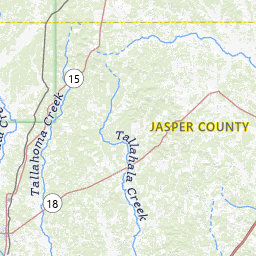 Jasper County, Mississippi Topograhic Maps by Topo Zone