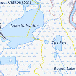 Bayou Point aux Chene East of Montegut, Louisiana (LADEQWPD_WQX
