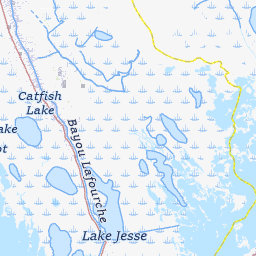 Bayou Point aux Chene East of Montegut, Louisiana (LADEQWPD_WQX