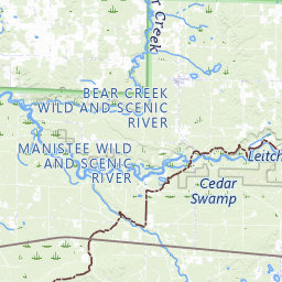 little manistee river access