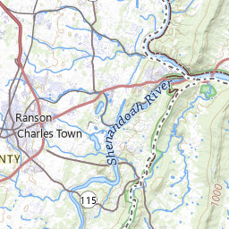 Clarke County Virginia Gis Map Of Cities In Clarke County, Virginia Topo Zone