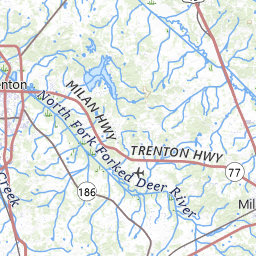 Rutherford Fork Obion River Trib. Near Dyer, TN - USGS Water