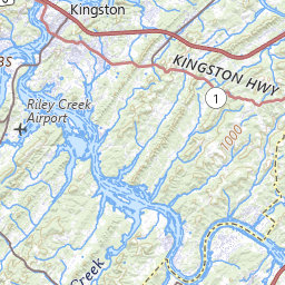 Clinch River Oak Ridge Tennessee Map