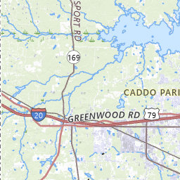 Twelvemile Bayou near Dixie, LA - USGS Water Data for the Nation