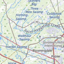 Savannah River I-95 Near Port Wentworth, GA - USGS Water Data for