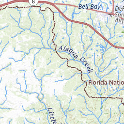 Defuniak Springs Fl Map - 533