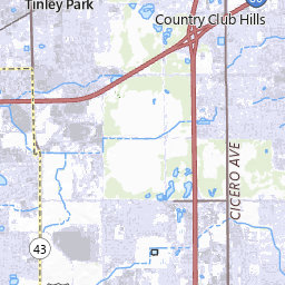 Matteson Il Zoning Map Hickory Creek Near Matteson, Il - Usgs Water Data For The Nation