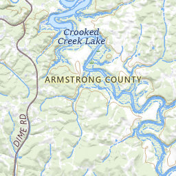 Crooked Creek Lake Map Crooked Creek Lake Near Ford City, Pa - Usgs Water Data For The Nation