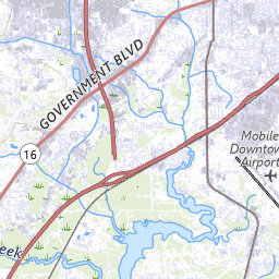 Mobile Zip Code Map Mobile River At Alabama State Docks Nr Mobile Al - Usgs Water Data For The  Nation