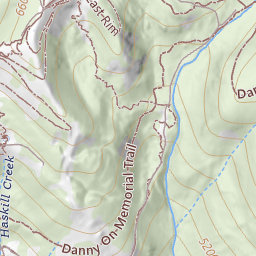 Big Mountain Big Mountain Topo Map MT, Flathead County (Skookoleel Creek Area)