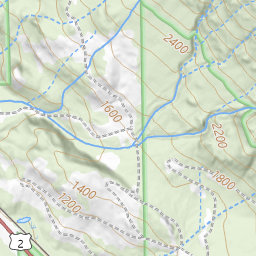 Grotto Mountain Topo Map WA, King County (Baring Area)