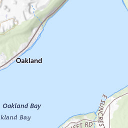 Oakland Bay Shelton Wa Map Belfair Wa Hi Res Stock Photography And