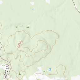 Ox Lake Topo Map MN, Crow Wing County (Cross Lake Area)