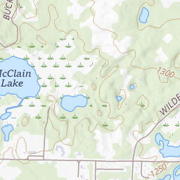 Ox Lake Topo Map MN, Crow Wing County (Cross Lake Area)