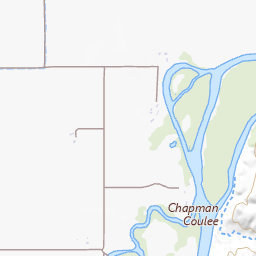 Grant Marsh Wildlife Management Area Fishing Access Site Topo Map 