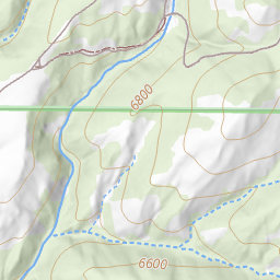 Copper Mountain Topo Map MT, Madison County (Copper Mountain Area)