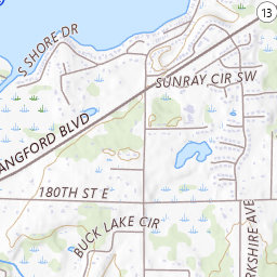Spring Lake Scott County Map Hidden Houses: Remnants And Ruins At