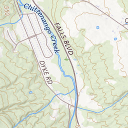 Chittenango Topo Map NY, Madison County (Canastota Area)
