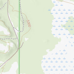 Dry Creek Topo Map OR, Lake County (Sycan Marsh West Area)