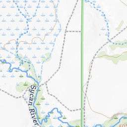 ZX Ranch Topo Map OR, Lake County (Sycan Marsh East Area)