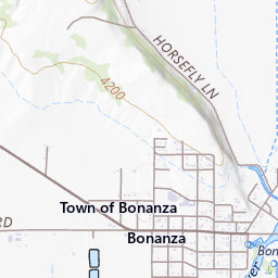 Bonanza Klamath County Oregon Map