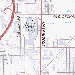 Wilmette Il Map