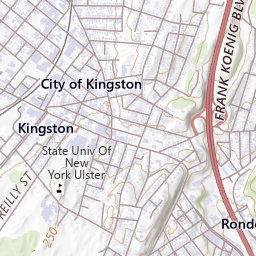 Map Of Kingston Ny And Surrounding Area