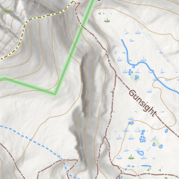 Kings peak trail outlet map