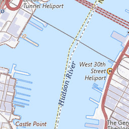 Map Around Penn Station