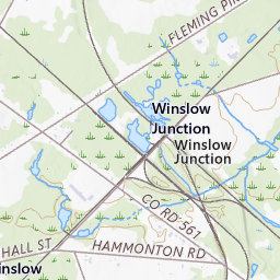 Street Map Of Winslow Nj Camden County, New Jersey, Map, 1905, Cram,