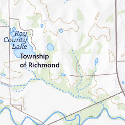 Ray County Missouri Map