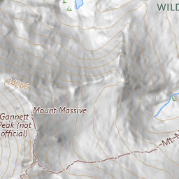Mount Massive Map