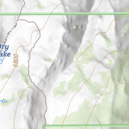 Barney Riley Trail Topo Map CA, Alpine County (Heenan Lake Area)