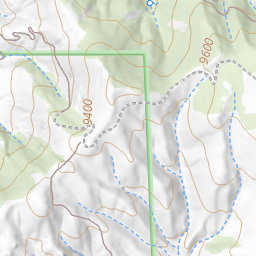 Indian Head Topo Map CO, Gunnison County (Parlin Area)