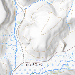 Indian Head Topo Map CO, Gunnison County (Parlin Area)