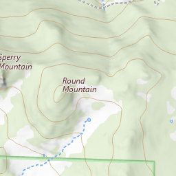 Wet Mountains Topo Map CO, Custer County (Rosita Area)