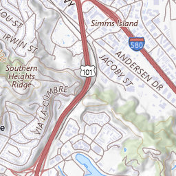 Greenbrae California Map